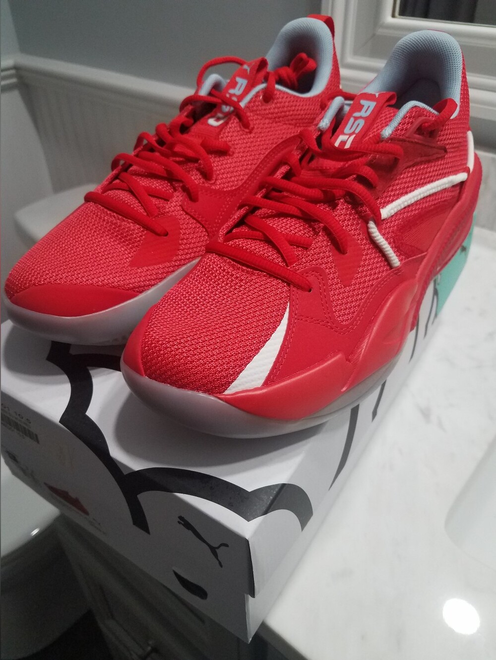 Puma RS-Dreamer (J. Cole). Men's Size 10.5. Red/white